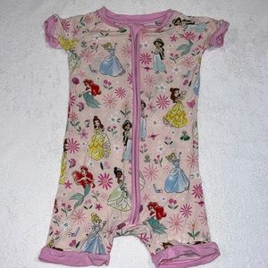 Little Sleepies Disney Princess Shortie 18-24mo *Limited Edition*